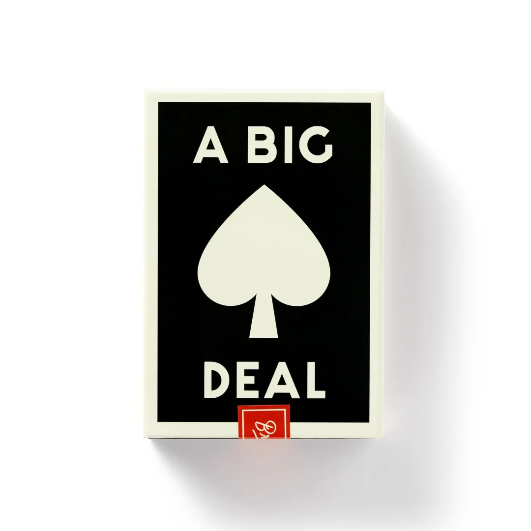 Galison A Big Deal Giant Playing Cards