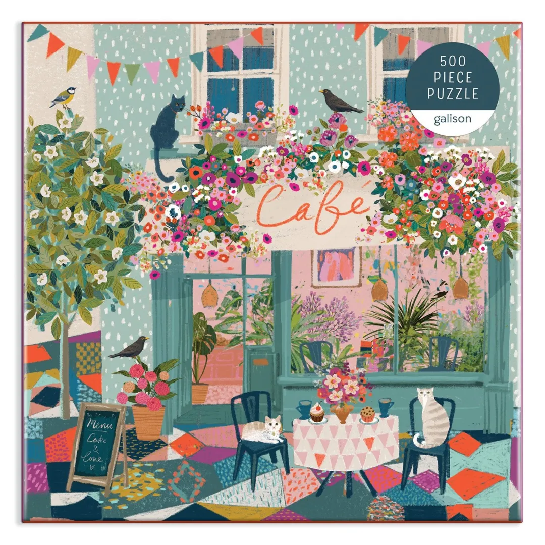 Galison Afternoon Tea 500 Piece Jigsaw Puzzle