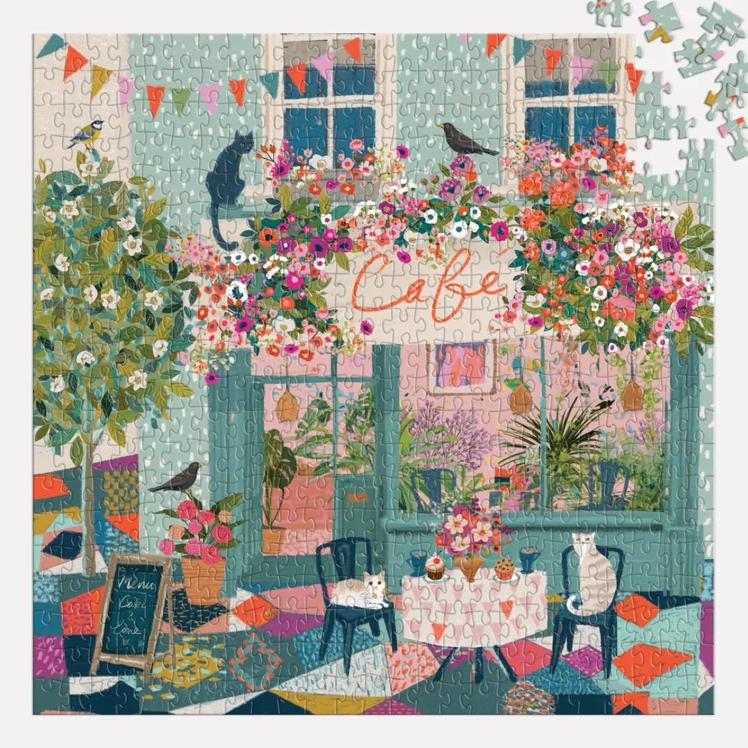 Galison Afternoon Tea 500 Piece Jigsaw Puzzle