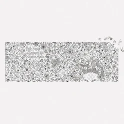 Galison Andrea Pippins Flowers In Your Hair Color-In 1000 Piece Panoramic Puzzle