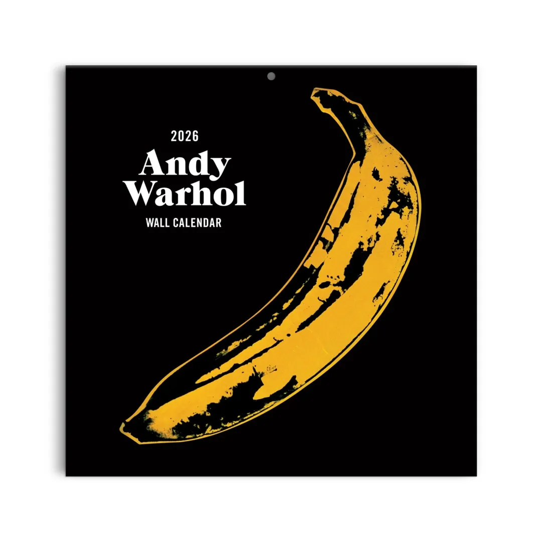 Galison Andy Warhol 2026 Classic 12 x 12 Wall Calendar