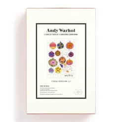 Galison Andy Warhol 12 Days of Puzzles Christmas Countdown