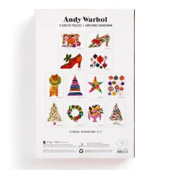 Galison Andy Warhol 12 Days of Puzzles Christmas Countdown