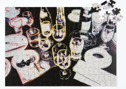 Galison Andy Warhol After the Party 250 Piece Wood Puzzle