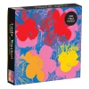 Galison Andy Warhol Flowers 500 Piece Jigsaw Puzzle