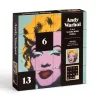 Galison Andy Warhol Marilyn 2-in-1 Sliding Wood Puzzle