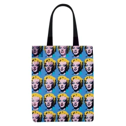 Galison Andy Warhol Marilyn Monroe Canvas Tote Bag