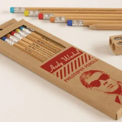 Galison Andy Warhol Philosophy Pencil Set
