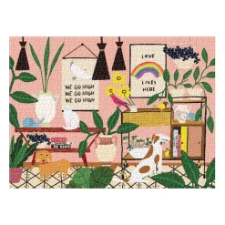 Galison Anne Bentley Love Lives Here 1000 Piece Jigsaw Puzzle