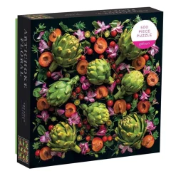 Galison Artichoke Floral 500 Piece Jigsaw Puzzle