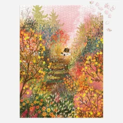 Galison Autumn in the Meadow 1000 Piece Puzzle