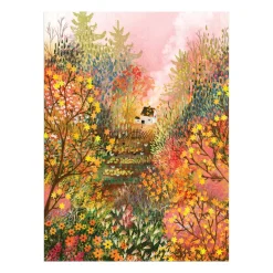 Galison Autumn in the Meadow 1000 Piece Puzzle