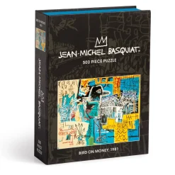 Galison Basquiat Bird on Money 500 Piece Book Puzzle