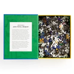 Galison Basquiat Horn Players 500 Piece Book Puzzle