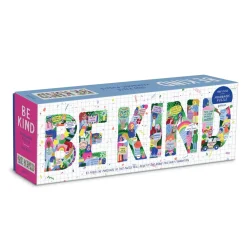 Galison Be Kind 1000 Piece Panoramic Jigsaw Puzzle