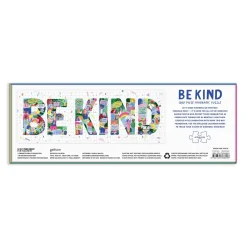 Galison Be Kind 1000 Piece Panoramic Jigsaw Puzzle