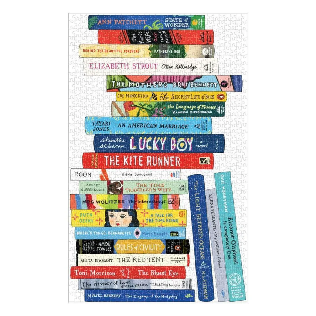 Galison Bibliophile Book Club Darlings 1000 Piece Jigsaw Puzzle