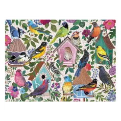 Galison Birdhouse Lane 1000 Piece Puzzle