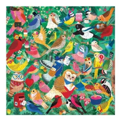 Galison Birding Around 500 Piece Puzzle