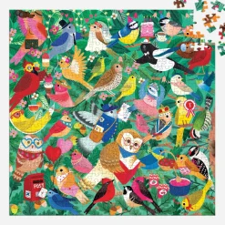 Galison Birding Around 500 Piece Puzzle