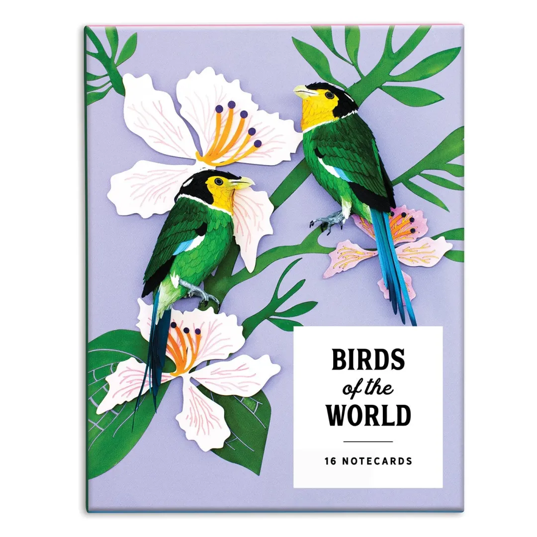 Galison Birds of the World Greeting Assortment Notecard Set