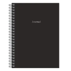Galison Black Wire-O Journal