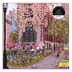 Galison Blooming Streets 500 Piece Jigsaw Puzzle