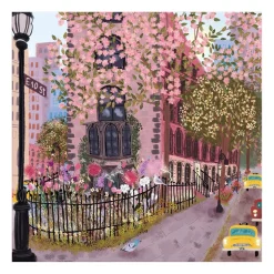 Galison Blooming Streets 500 Piece Jigsaw Puzzle