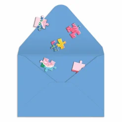 Galison Blooms of Love Greeting Card Puzzle