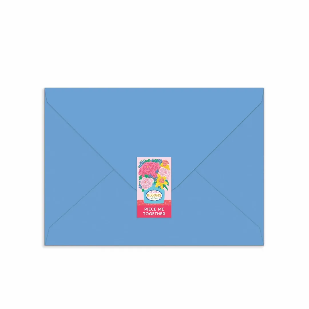 Galison Blooms of Love Greeting Card Puzzle