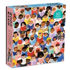 Galison Book Club 1000 Piece Jigsaw Puzzle