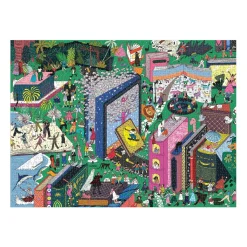 Galison Book World 1000 Piece Puzzle