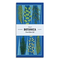 Galison Botanica 2-in-1 Travel Game Set