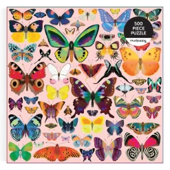Galison Brilliant Butterflies 500 Piece Puzzle