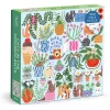 Galison Cats in the Houseplants 500 Piece Puzzle