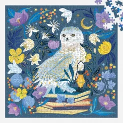 Galison Celestial Owl 500 Piece Foil Puzzle