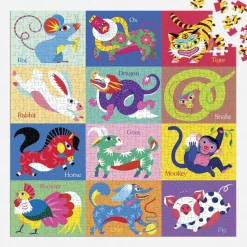 Galison Chinese Zodiac 500 Piece Puzzle