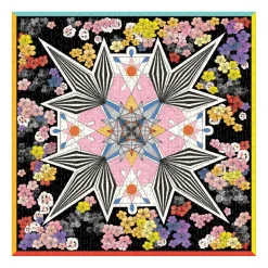 Galison Christian Lacroix Flowers Galaxy Double-Sided 500 Piece Jigsaw Puzzle