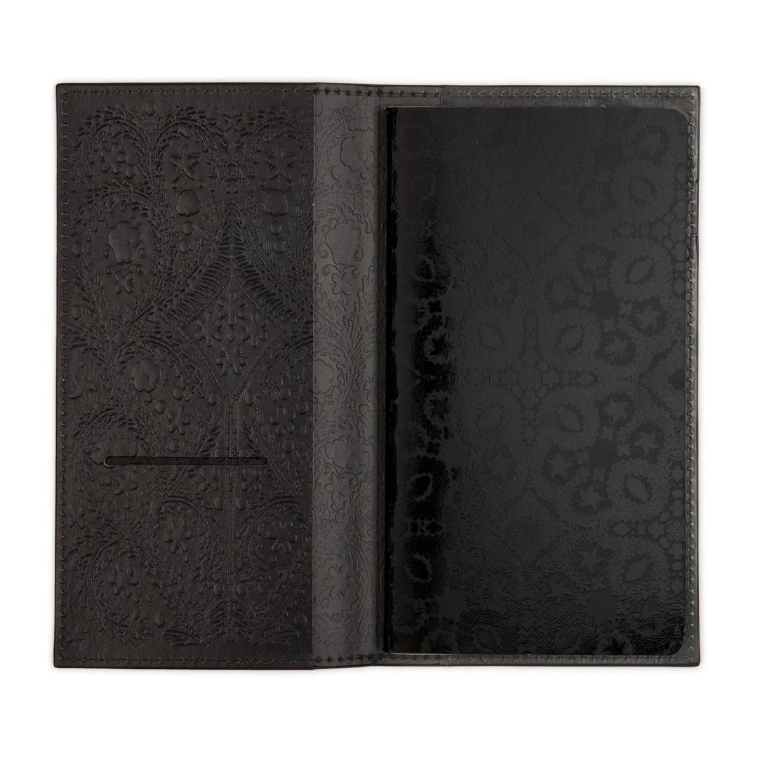 Galison Christian Lacroix Heritage Collection Black Paseo Embossed Travel Journal