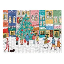 Galison Christmas Carolers 1000 Piece Jigsaw Puzzle
