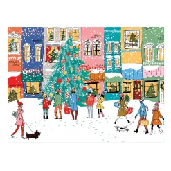 Galison Christmas Carolers 1000 Piece Jigsaw Puzzle