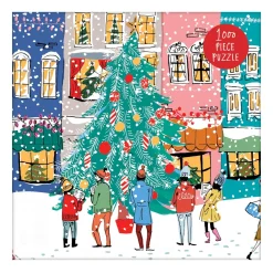 Galison Christmas Carolers 1000 Piece Jigsaw Puzzle