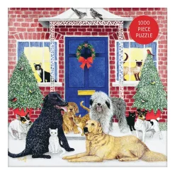 Galison Christmas Cottage 1000 Piece Jigsaw Puzzle
