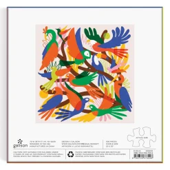 Galison Chromatic Birds 500 Piece Puzzle