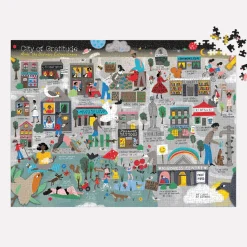 Galison City of Gratitude 1000 Piece Jigsaw Puzzle