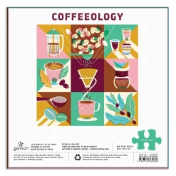 Galison Coffeeology 500 Piece Jigsaw Puzzle