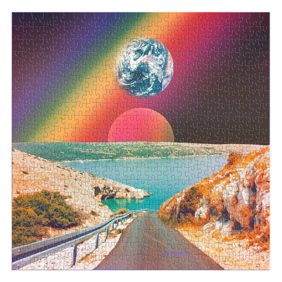 Galison Cosmic Rainbow 500 Piece Puzzle