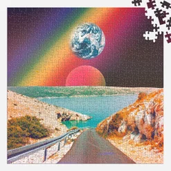 Galison Cosmic Rainbow 500 Piece Puzzle