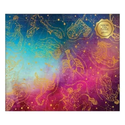 Galison Cosmos Astrology 1000 Piece Foil Jigsaw Puzzle