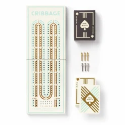 Galison Cribbage In A Box Cribbage Game Set